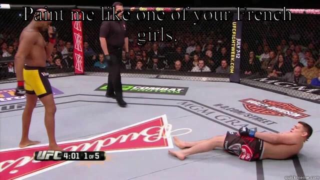 PAINT ME LIKE ONE OF YOUR FRENCH GIRLS.  Misc