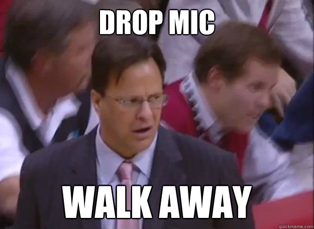 Drop Mic Walk Away  