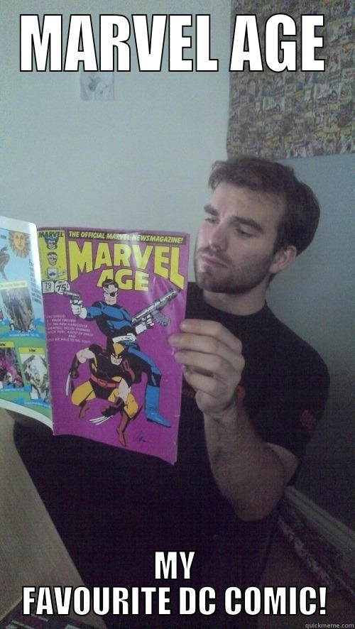 MARVEL AGE MY FAVOURITE DC COMIC! Misc