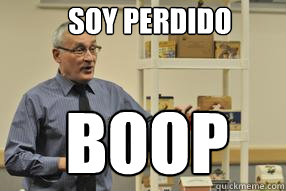 Soy perdido BOOP  