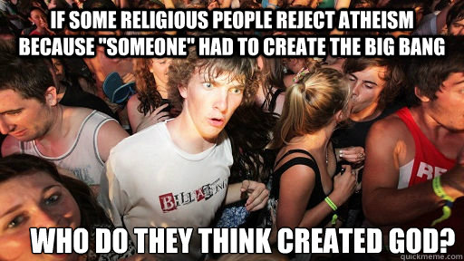 If some religious people reject atheism because 