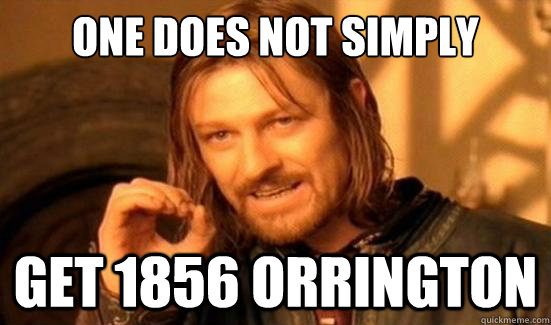 One Does Not Simply get 1856 orrington  Boromir