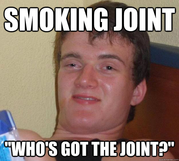 Smoking joint 