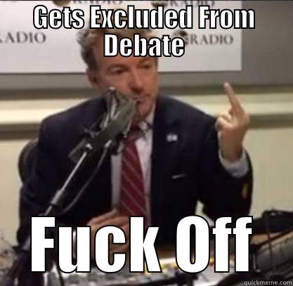 GETS EXCLUDED FROM DEBATE FUCK OFF Misc