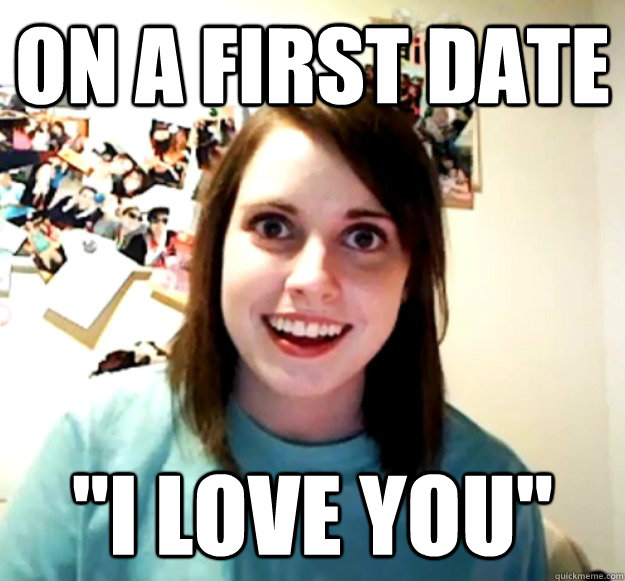 On a first date 
