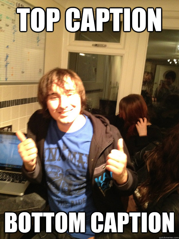 Top caption Bottom caption  Scumbag Lloyd