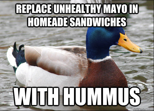 Replace unhealthy mayo in homeade sandwiches with hummus - Replace unhealthy mayo in homeade sandwiches with hummus  Delicious Advice Mallard