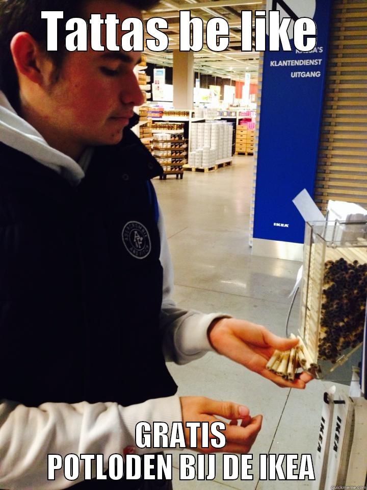 TATTAS BE LIKE GRATIS POTLODEN BIJ DE IKEA Misc