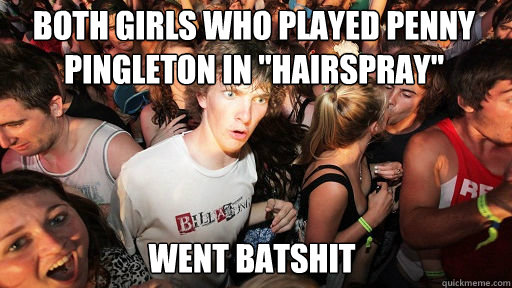Both girls who played Penny Pingleton in 