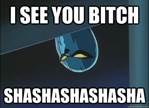 I see you bitch shashashashasha - I see you bitch shashashashasha  Rapeman