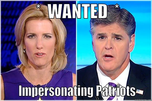            *  WANTED  *                IMPERSONATING PATRIOTS    Misc