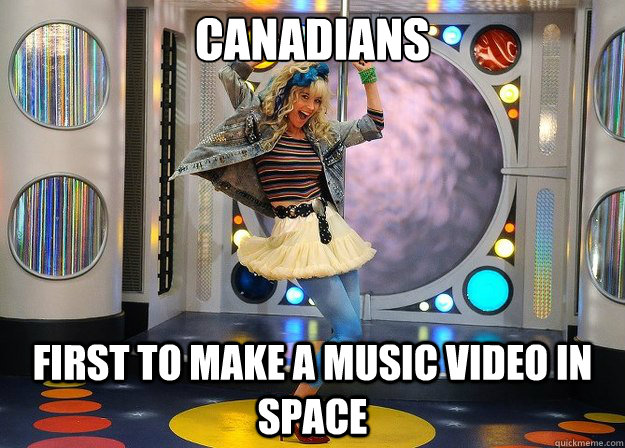 Canadians first to make a music video in space - Canadians first to make a music video in space  Misc