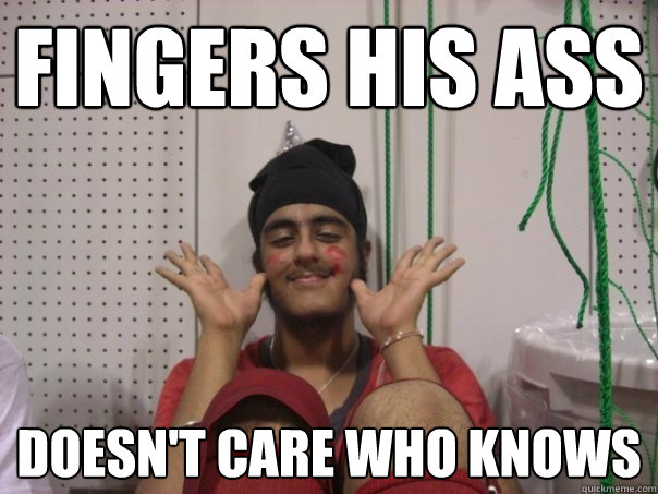 Fingers his ass Doesn't care who knows - Fingers his ass Doesn't care who knows  Gay Guy Kabir