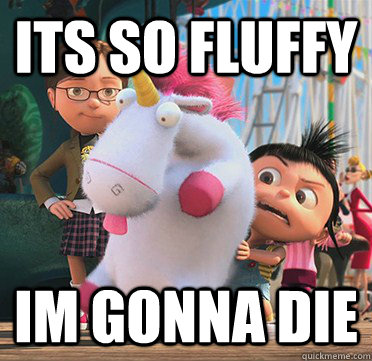 its so fluffy Im gonna die - its so fluffy Im gonna die  Despicable