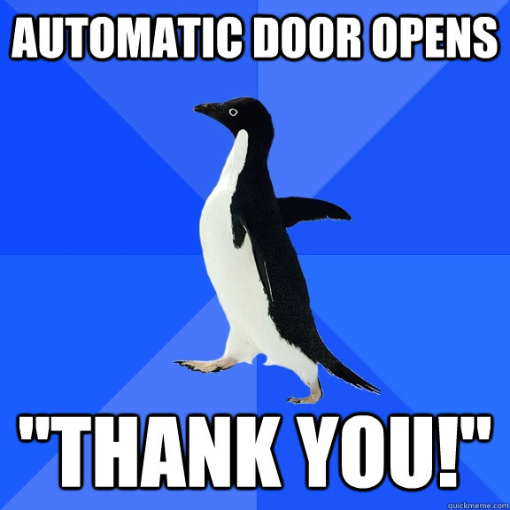 Automatic Door Opens 