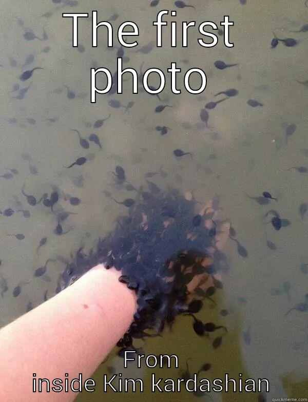 THE FIRST PHOTO FROM INSIDE KIM KARDASHIAN Misc