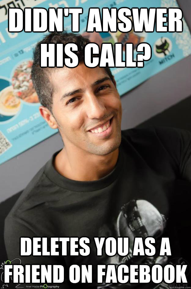 Didn t Answer His Call Deletes You As A Friend On Facebook Sand Bag 