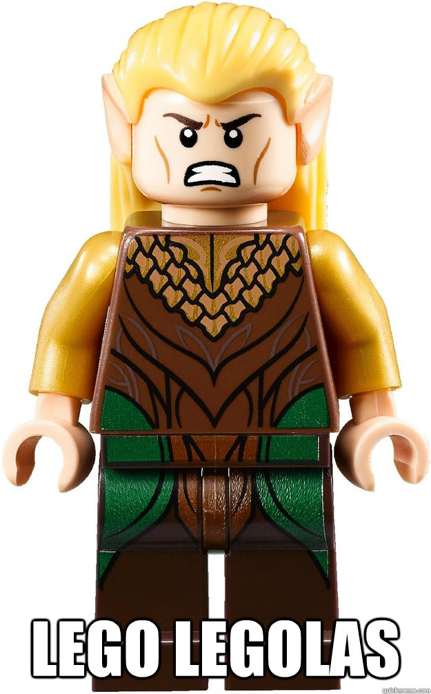  LEGO Legolas -  LEGO Legolas  Angry Legolas