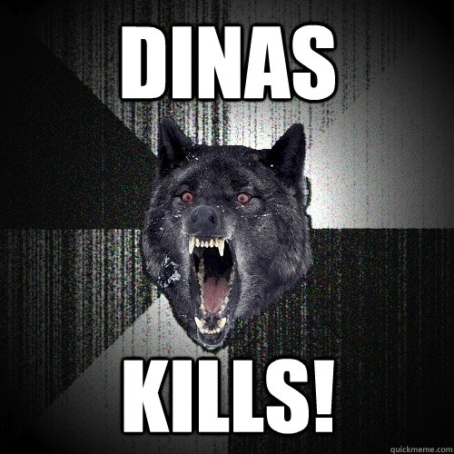 Dinas Kills!  Insanity Wolf