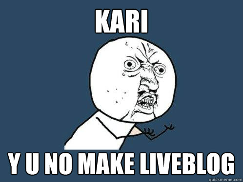 kari y u no make liveblog - kari y u no make liveblog  Misc