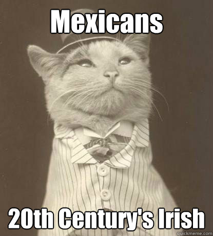 Mexicans 20th Century's Irish  Aristocat