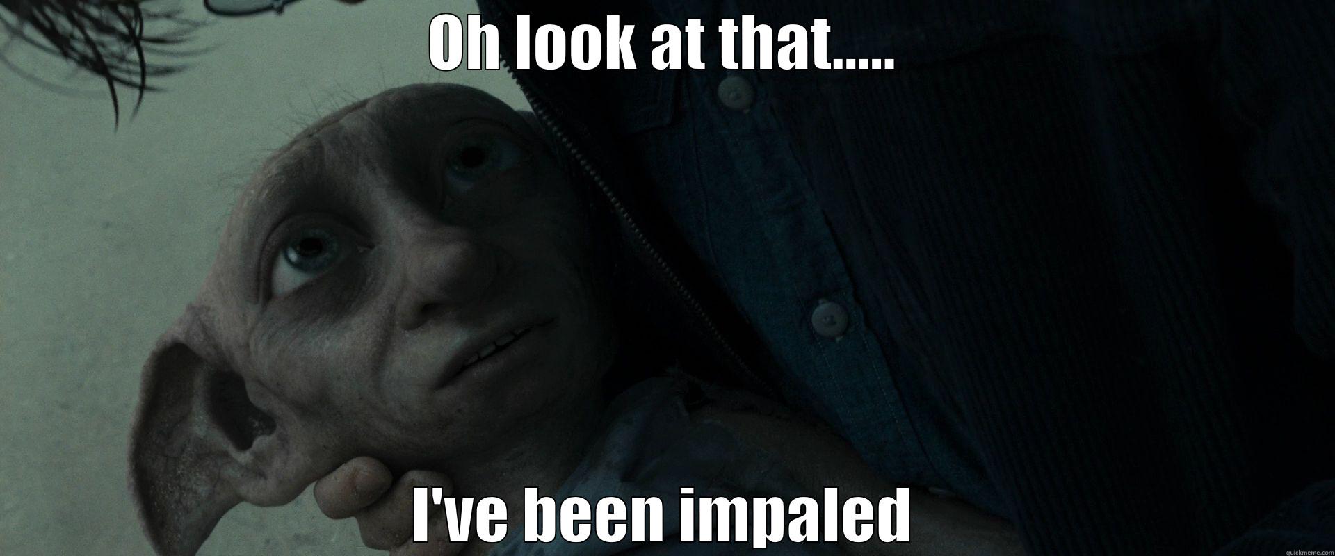 OH LOOK AT THAT..... I'VE BEEN IMPALED Misc