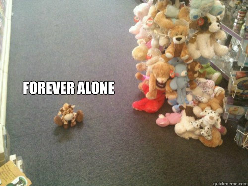 Forever Alone  Giraffe