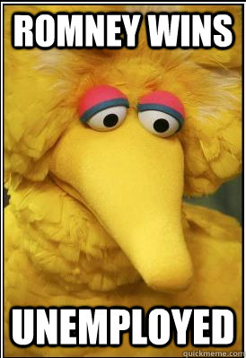 ROMNEY WINS unemployed  