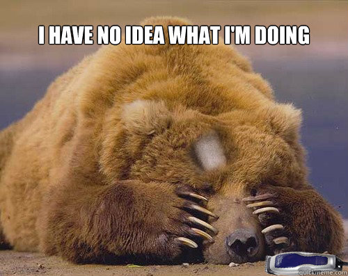 I have no idea what i'm doing - I have no idea what i'm doing  Misc