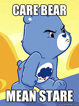 care bear mean stare  