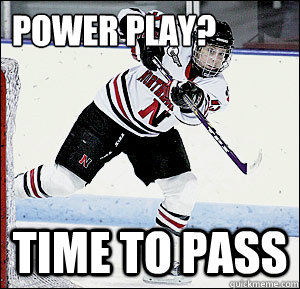 Power play? Time to pass  