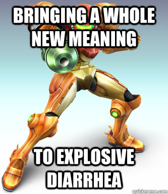 Bringing a whole new meaning to explosive diarrhea  