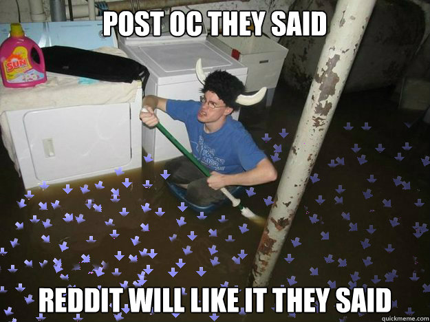 Post OC they said reddit will like it they said  