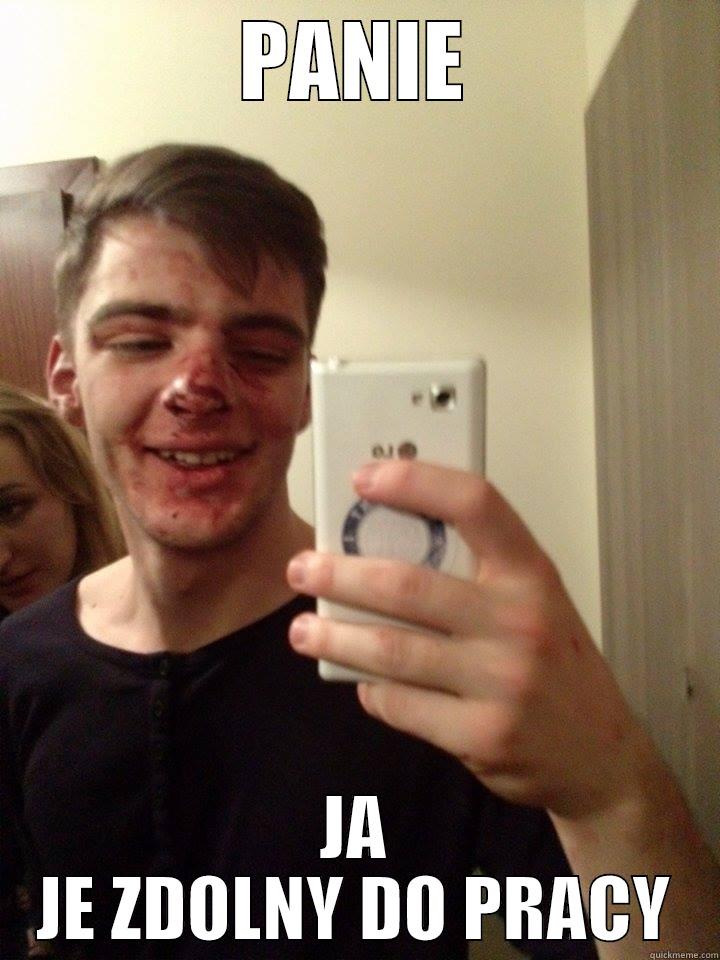 PANIE JA JE ZDOLNY DO PRACY Misc