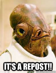  It's a repost!!  Its a trap