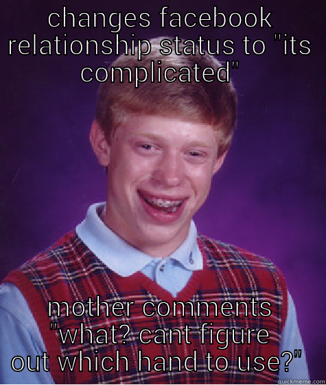 CHANGES FACEBOOK RELATIONSHIP STATUS TO 