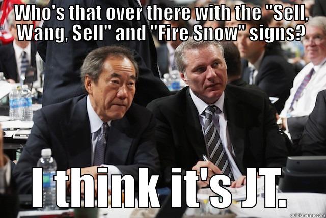 WHO'S THAT OVER THERE WITH THE 