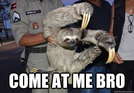 Come At me bro - Come At me bro  Sloth