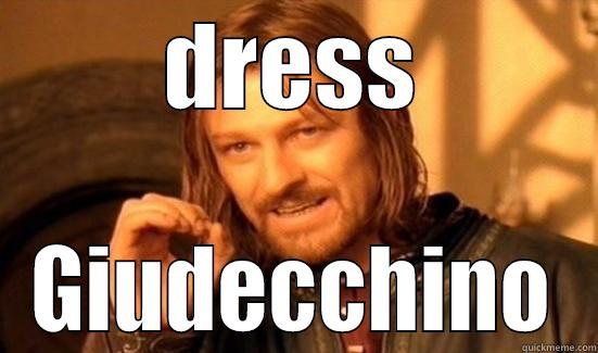 DRESS GIUDECCHINO Boromir