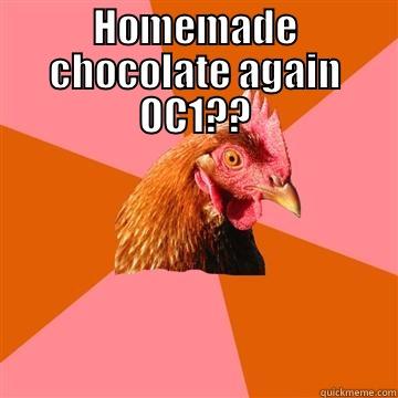The Chicken of Chocolate - HOMEMADE CHOCOLATE AGAIN OC1??  Anti-Joke Chicken
