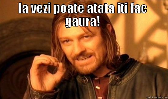 IA VEZI POATE ATATA ITI FAC GAURA!  Boromir