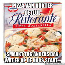 wat op de pizza wat op de pizza