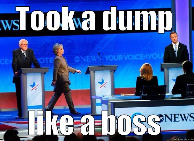 TOOK A DUMP LIKE A BOSS Misc