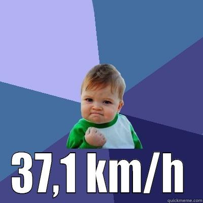  37,1 KM/H Success Kid