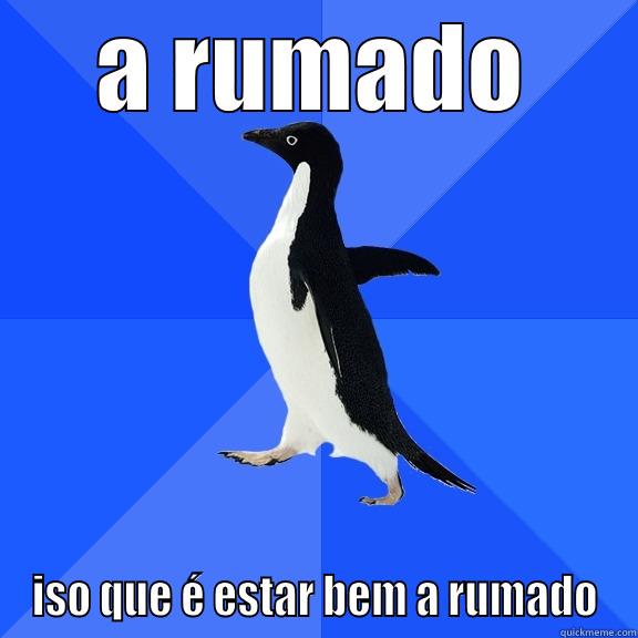 A RUMADO ISO QUE É ESTAR BEM A RUMADO Socially Awkward Penguin