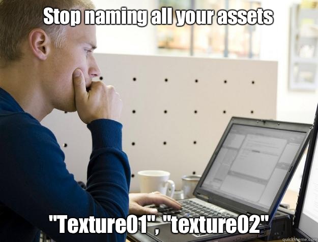 Stop naming all your assets 