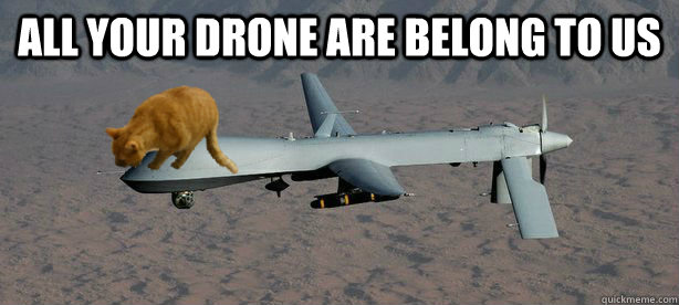 All your drone are belong to us   