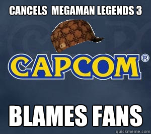 Cancels  MegaMan Legends 3 Blames Fans  
