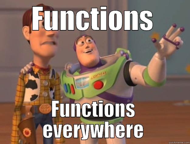 FUNCTIONS FUNCTIONS EVERYWHERE Toy Story
