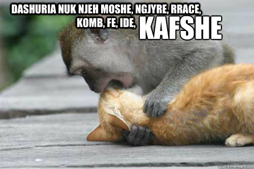 dashuria nuk njeh moshe, ngjyre, rrace, komb, fe, ide,  kafshe - dashuria nuk njeh moshe, ngjyre, rrace, komb, fe, ide,  kafshe  Misc